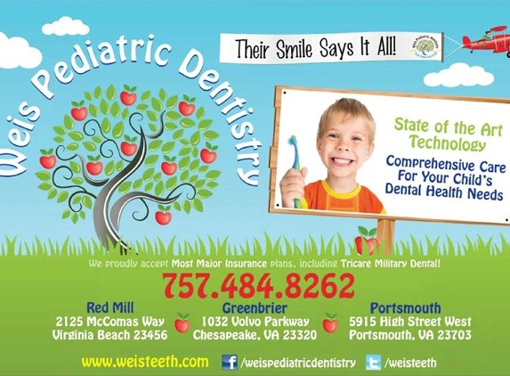 Weis Pediatric Dentistry - Chesapeake, VA