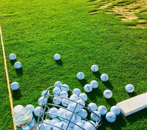 Murrieta Valley Golf Range - Murrieta, CA. Hitting Balls at Murrieta Valley Golf Range