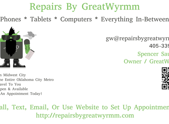 Repairs by Greatwyrmm - Oklahoma City, OK