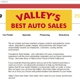 Valley's Best Auto Sales