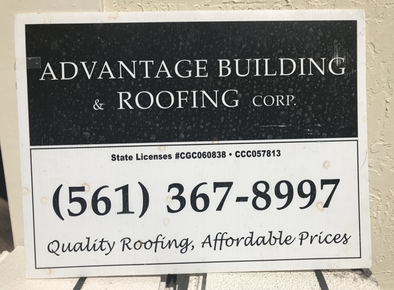 Advantage Building & Roofing Corp - Boca Raton, FL