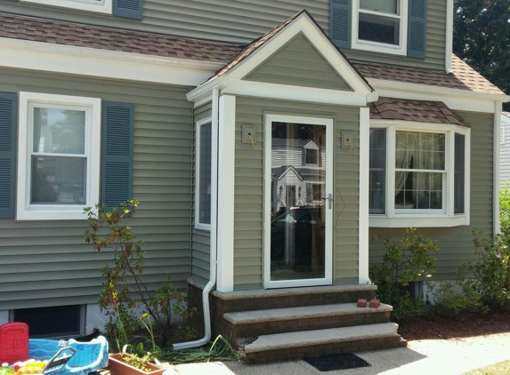 G & P Remodeling and Demolition. Front entrance way and a deck built on this property