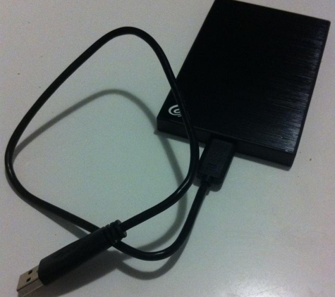 Store with a Heart - Reynella, SA. My new top-of-the-line external drive!