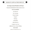 Barkley’s Tree Service and Lawn Care - Tree Service