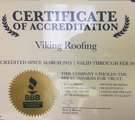 Viking Roofing & Construction Corp. - Mokena, IL