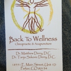 Back To Wellness Chiropractic