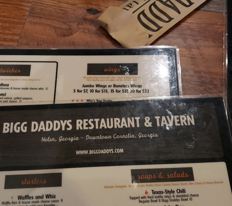 Bigg Daddys Restaurant & Tavern - Helen, GA