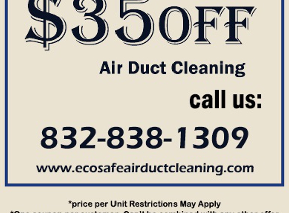 Eco-Safe Air Duct Clean Inc. - The Woodlands, TX