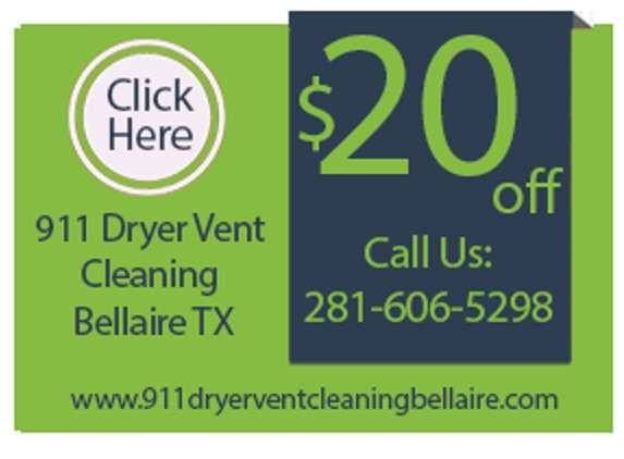 911 Dryer Vent Cleaning Bellaire TX - Bellaire, TX