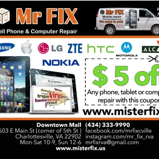 Mr Fix Cell Phone & Computer Repair - Charlottesville, VA