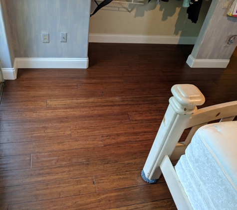 Handy Brit llc - Sarasota, FL. Hardwood floor and baseboard installation