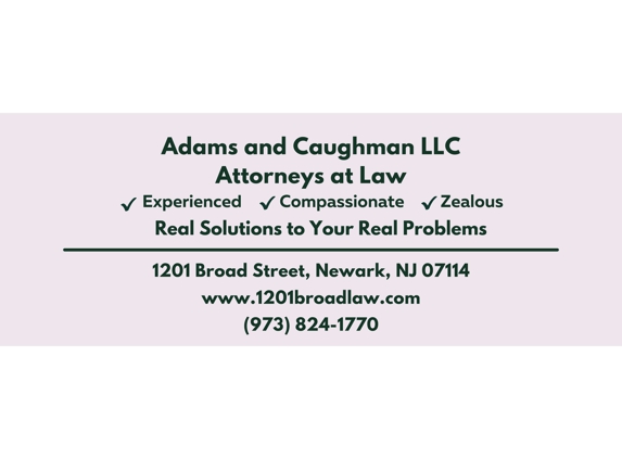 Adams and Caughman, Attorneys at Law - Newark, NJ