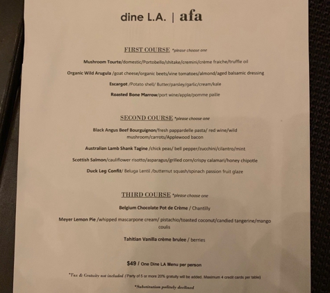 A Food Affair - Los Angeles, CA