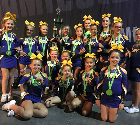 Fury Athletics - Pleasant Valley, MO. First place at first comp!!