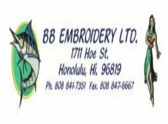 BB Embroidery Ltd - Honolulu, HI