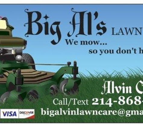 Big Al's Lawn Care - Arlington, TX