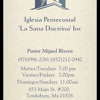 Iglesia Pentecostal 'La Sana Doctrina' Inc. gallery