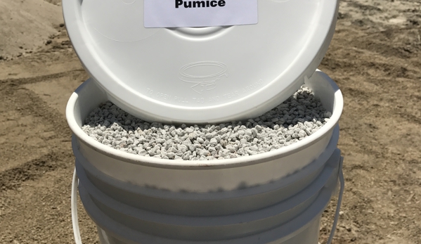 Apollo Wood Products - Ontario, CA. Pumice
5 gallon bucket with lid