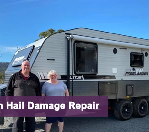 Majestic Motorhomes & Caravans Repairs. Caravan Hail Damage Repair