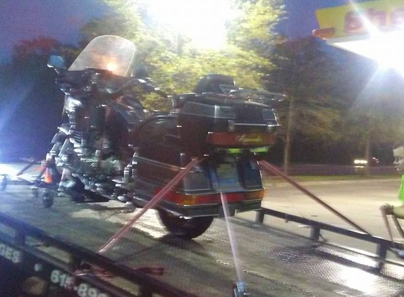 White's Towing & Recovery - Murfreesboro, TN. Safe, damage free motorcycle towing