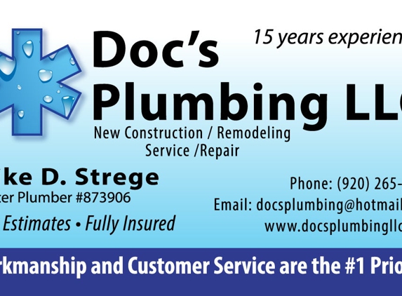 Doc's Plumbing - Green Bay, WI