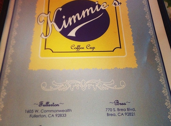 Kimmies Coffee Cup - Fullerton, CA