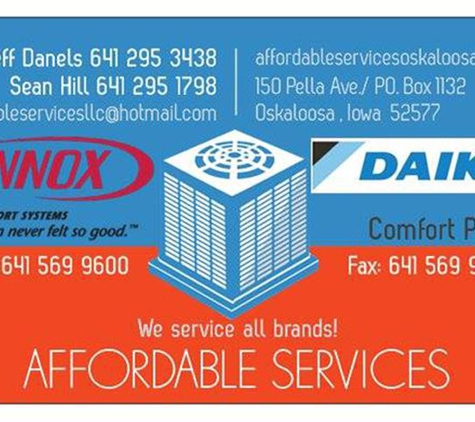 Affordable Services - Oskaloosa, IA