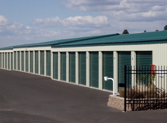 Lyons Self Storage - Spokane, WA. Wide paved drive-up Access