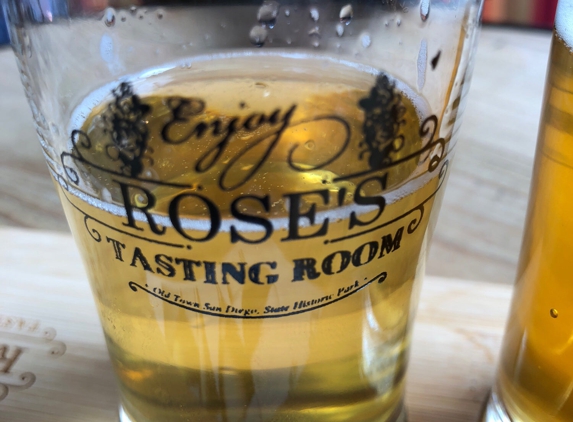 Rose's Tasting Room - San Diego, CA