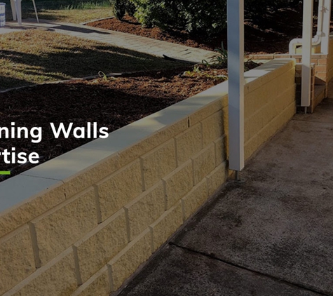 LC Landscape Construction. Retaining Walls Expertise