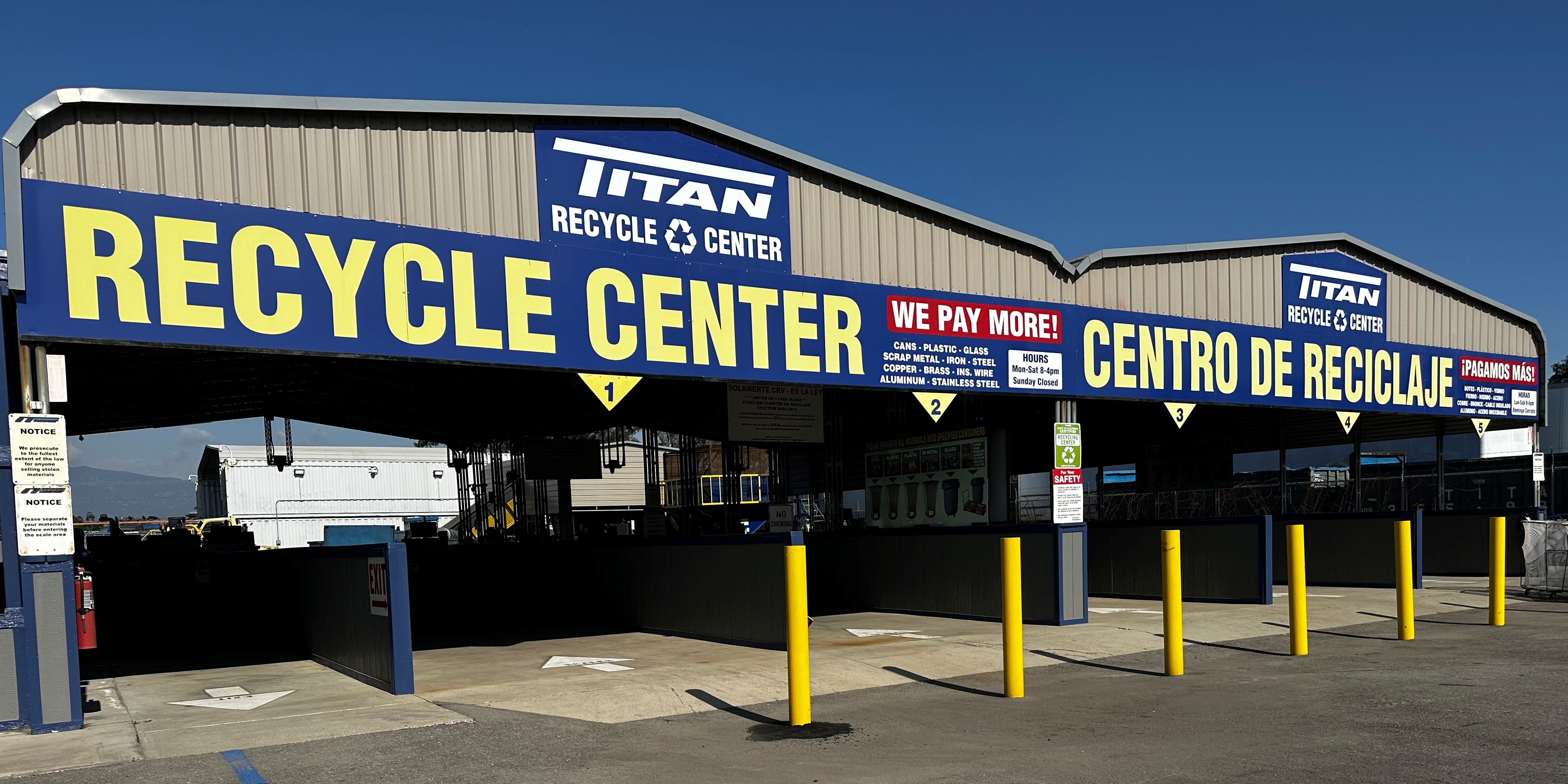 Timcorp Recycling Center 14930 Valley Blvd, Fontana, CA 92335 ...