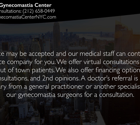 NYC Gynecomastia Center - New York, NY