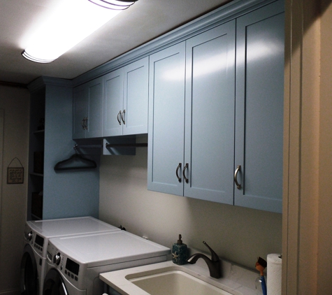 Accent Woodworking Inc. - Largo, FL. Create or upgrade your laundry room for a clean, sleek look with a practical design at an affordable price!