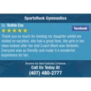 SportsRock Gymnastics - Gymnastics Instruction