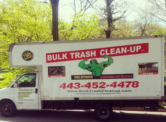 Bulk Trash Clean Up LLC. - Pikesville, MD. Work Truck #2