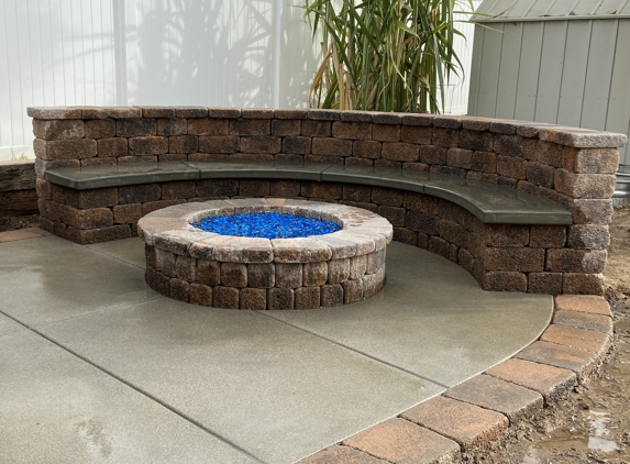 Go Green Landscape and Construction - Vista, CA. fire pit