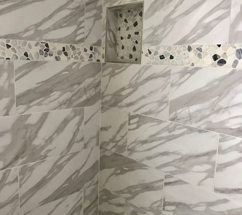 Movado Construction - clarkston, MI. Bathroom remodel tiled shower walls