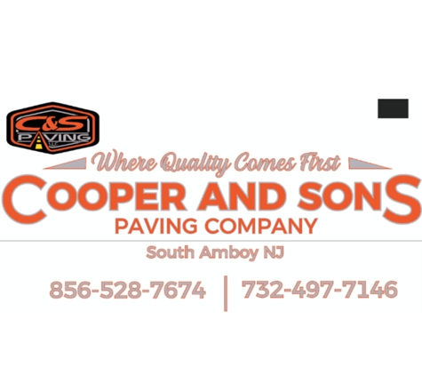 Cooper And Sons Paving - South Amboy, NJ. Cooper and Sons asphalt paving South Amboy New Jersey