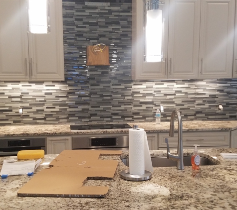 Isles Tile & Stone,  LLC - Punta Gorda, FL. This is my backsplash thank you Isles tile and stone. You got my recommendation.