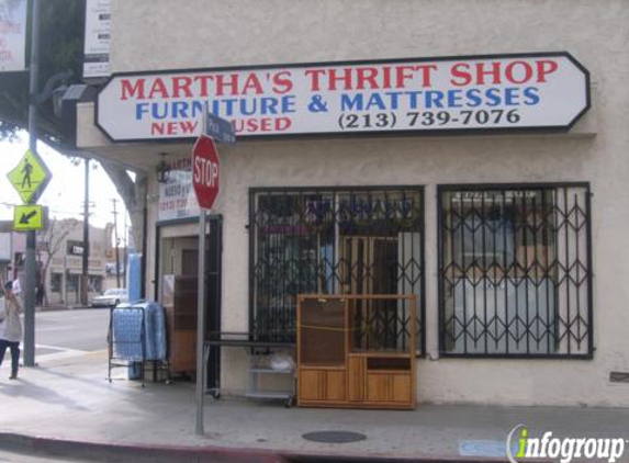 Martha's Thrift Shop - Los Angeles, CA