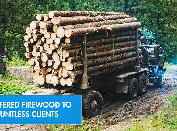 True Blue Firewood. Offered Firewood To Countless Clients