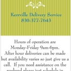 KERRVILLE DELIVERY SERVICE