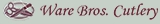 Ware Bros. Cutlery Logo