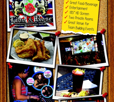 The Lion & Rose Restaurant & Pub - San Antonio, TX