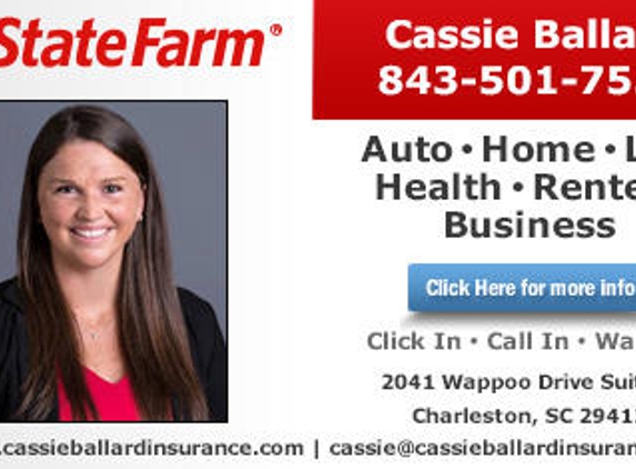 Cassie Ballard - State Farm Insurance Agent - Charleston, SC