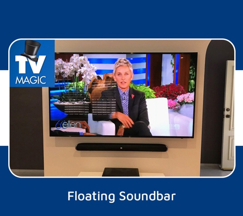 TV Magic Wide Bay - Bargara, QLD. Floating Sound Bar