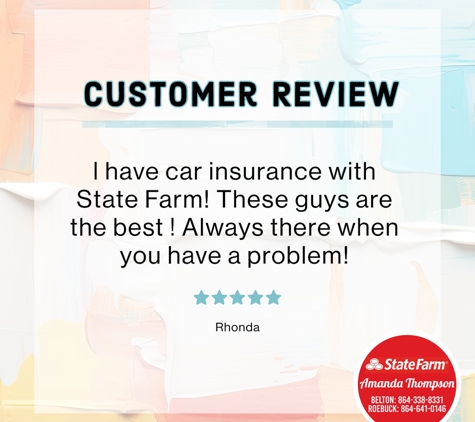 Amanda Thompson - State Farm Insurance Agent - Belton, SC