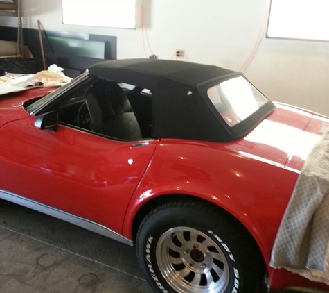 Jason's Custom Trim - Brunswick, OH. Canvas convertible top