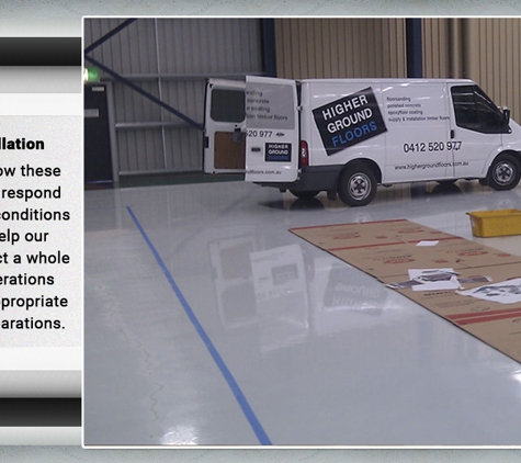 Higher Ground Floors - Thirlmere, NSW. Supply & Installation