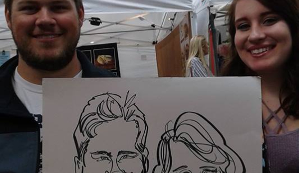 Caricatures by M C Sturman - Pittsburgh, PA